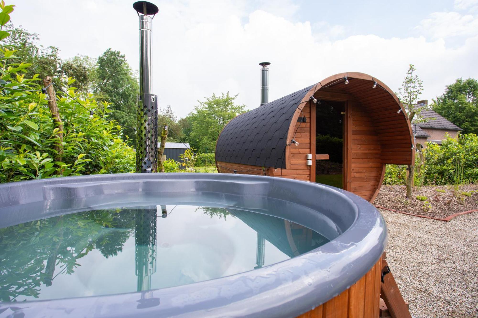 Evergreen Wellness Met Sauna & Hottub Ewijk Экстерьер фото